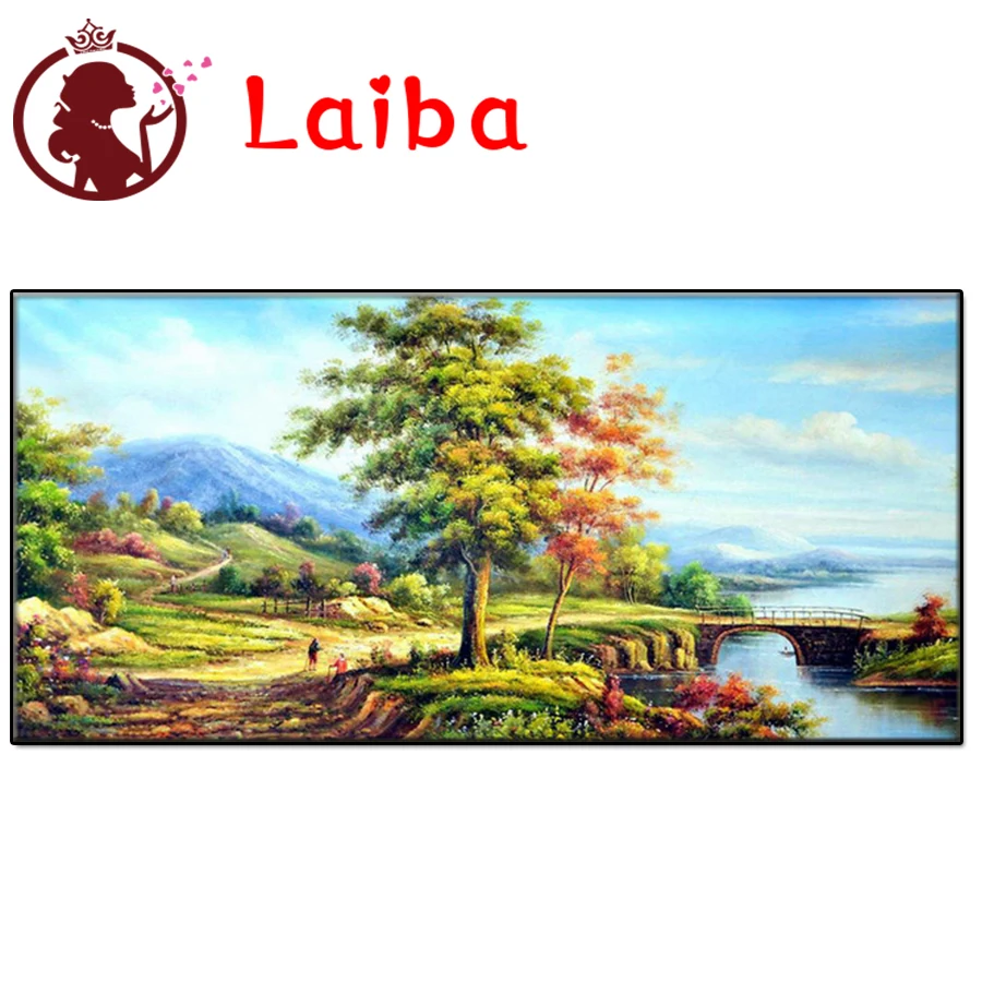 

Алмазная 5d Вышивка с квадратными стразами, картина из круглых страз с природным пейзажем, для творчества, украшение для дома
