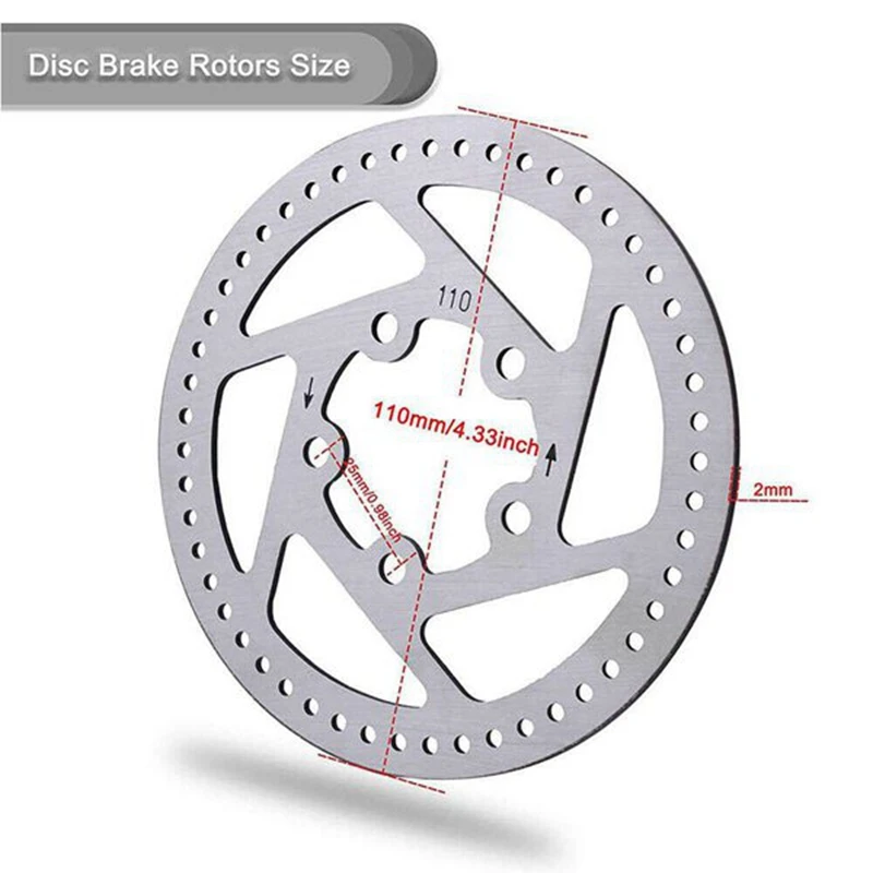 Комплект тормозных дисков для Xiaomi Mijia M365 комплект запасных частей электроскутера