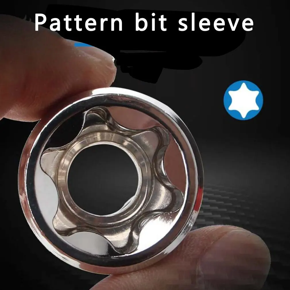 

14 Pcs 1/4 Inch E Type 3/8 Hex Socket Chrome Vanadium Steel Socket Set Auto Repair Household Tool Set Hexagonal Plum Socket