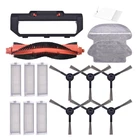 Роликовая боковая щетка с фильтром для швабры Xiaomi LDS Mijia Mi Robot Vacuum Mop STYJ02YMVIOMI V2 Conga 3490 3290 3690 аксессуары