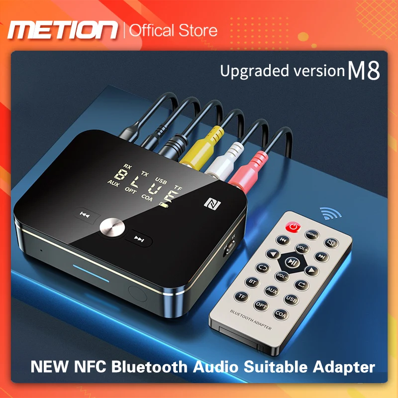 Новая модернизированная версия NFC bluetooth 5 0 приемник передатчик волоконный