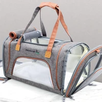 dog bag breathable dog carrier large capacity cat carrying bag portable foldable travel pet carrier 5 color