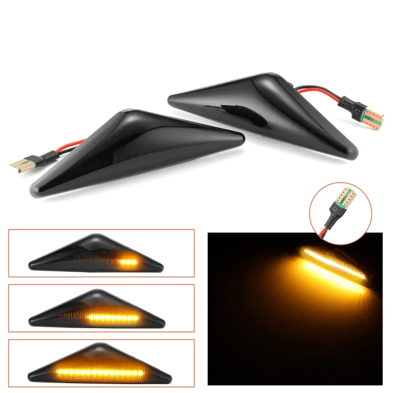 

2x Led Side Light For Ford Focus Mk1 Mondeo Mk3 Turn Signal Lights Repeater Light Lamp LED Side Marker Turn Signal Lights