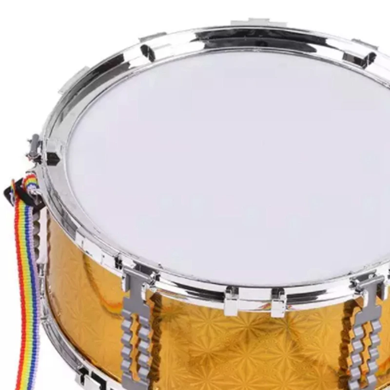 

Jazz Snare Drum Percussion Instrument with Drum Sticks Strap Musical Toy for Children Kids