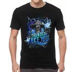 Футболка Thunder God Mortal Kombat 11, Мужская хлопковая футболка с коротким рукавом, футболка MK Raiden Fatality, для видеоигр, топ, графическая футболка, подарок
