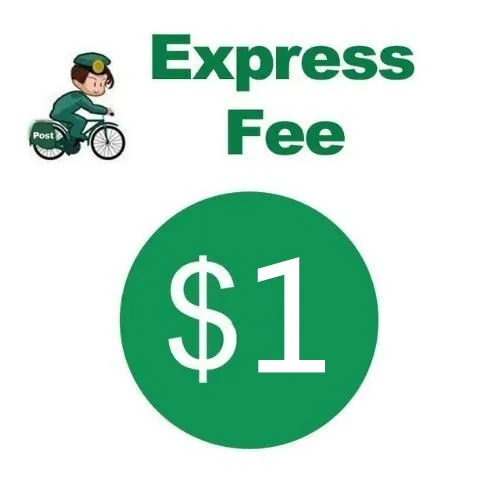 

Extra Fee Or cost just for the balance of your order shipping cost USD1