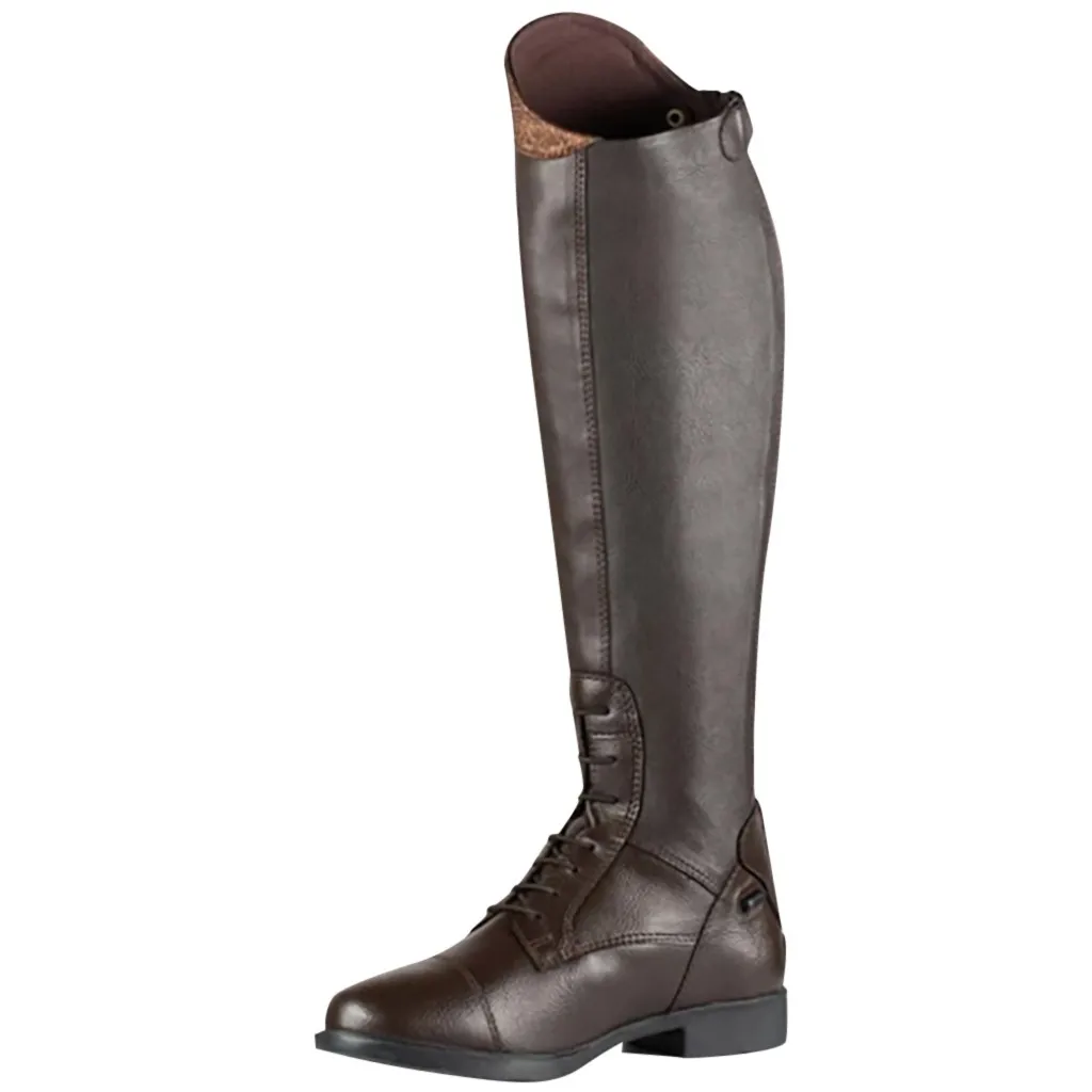 Женские зимние теплые ботинки в стиле панк на среднем каблуке однотонные кожаные