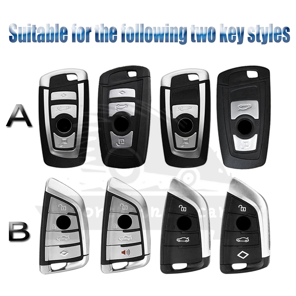 Чехол для автомобильного ключа из углеродного волокна чехол BMW X3 X5 X6 F30 F34 E60 E90 F10 E34