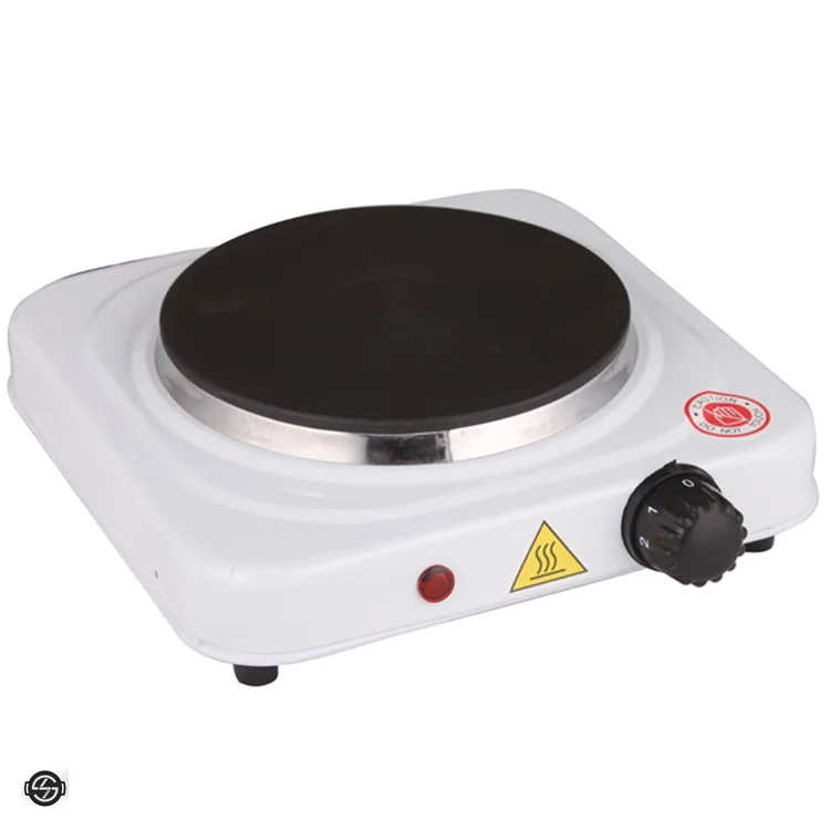 single burner hot platecountertop coiled electric hot burner temperature controls power indicator lights easy to clean1000w free global shi