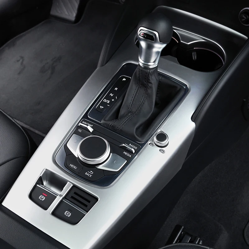 

Для Audi A3 8V 2014-2019 Abs нержавеющая сталь рамка автомобильной шестерни чашка для воды декоративные автомобильные модифицированные аксессуары д...