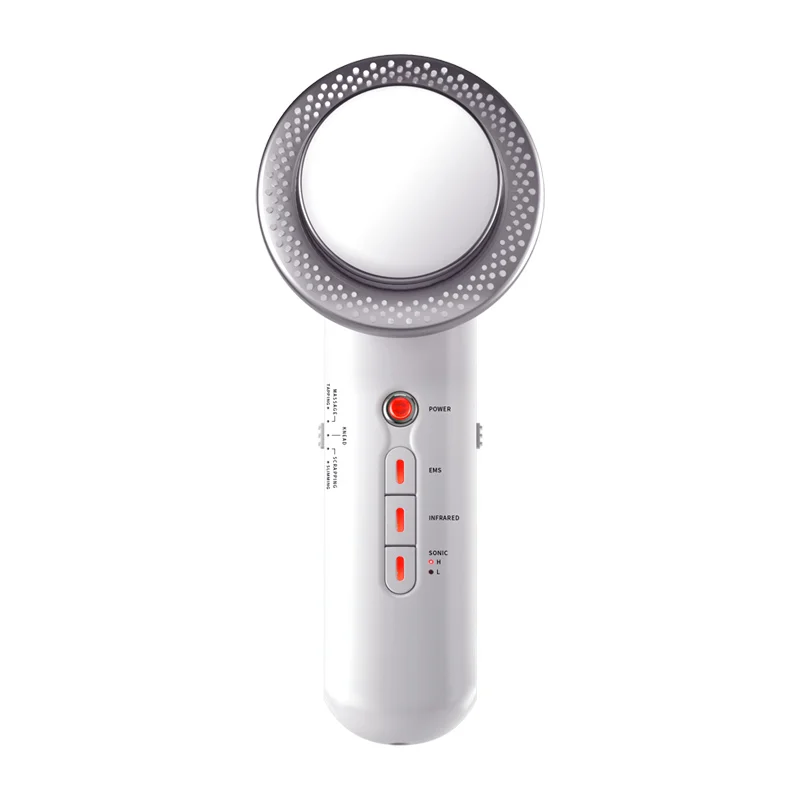 Kopen Drie-In-een Fiber Body Instrument Ultrasone Vet Stralen Instrument Micro Huidige Massage Instrument Schoonheid Ems Import Instrum