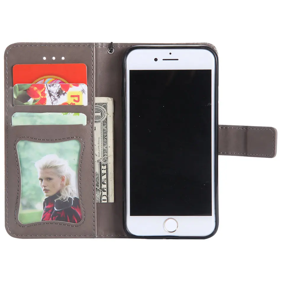 Милый простой чехол из ротанга для apple iphone 11 Pro Max X XR XS 8 7 6 6S Plus флип Fundas слот для карт кошелек сумка для мобильного телефона P27F