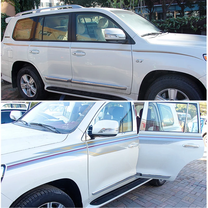 Комплект наклеек lsrtw2017 для кузова toyota land cruiser 2012 2013 2014 2015 2016 2017 2018 2019 2020 LC200 lc 200 |