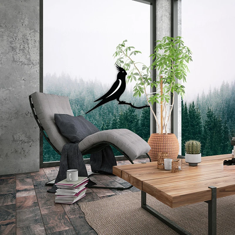 

2021 Birds Decoration on the Branch Wrought Iron for Outdoor Indoor Using Garden Decoration @LS