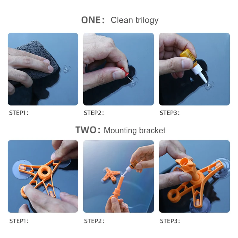 2019 комплект для ремонта ветрового стекла быстрая фиксация автомобильного Bullseye