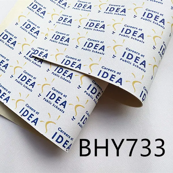 Бесплатная доставка A4 20*33 см школьная Печать искусственная кожа для DIY аксессуары