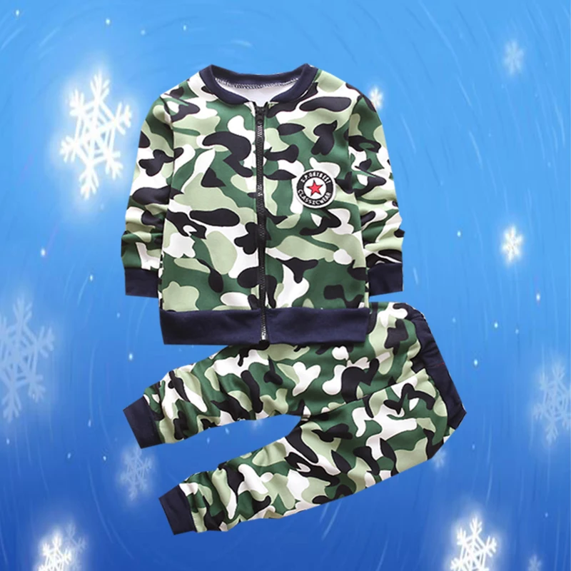 1 5years старый Для мальчиков и девочек осенне зимний сезон комплект из двух
