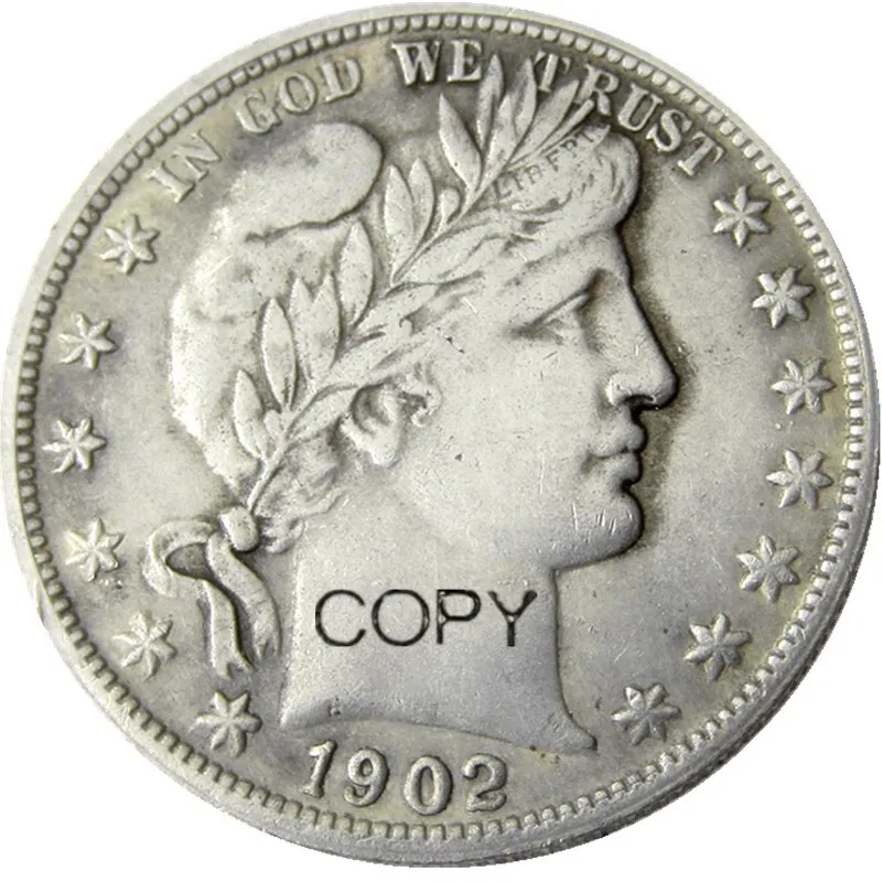 

США 1902POS копии монет доллар посеребренные копии монет