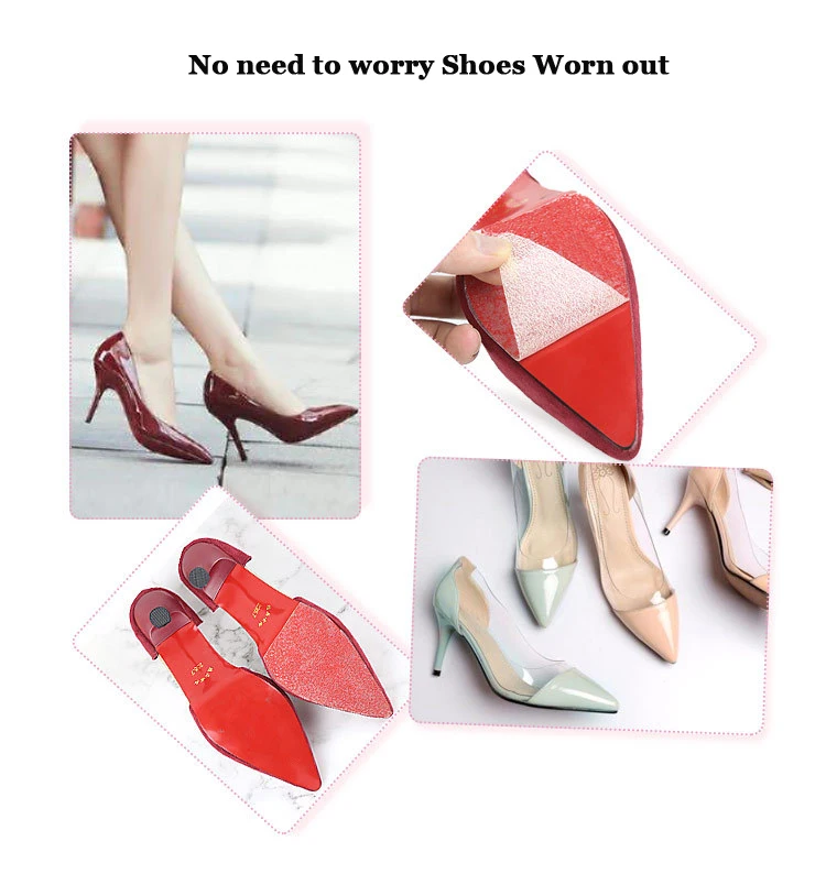 Наклейка на подошву высококачественные противоскользящие прозрачные