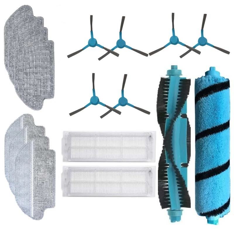 

Main Brush Side Brush Hepa Filters Kit for Viomi V2Pro Filter HEPA Sweeping Mopping Robot Vacuum Cleaner Spare Parts