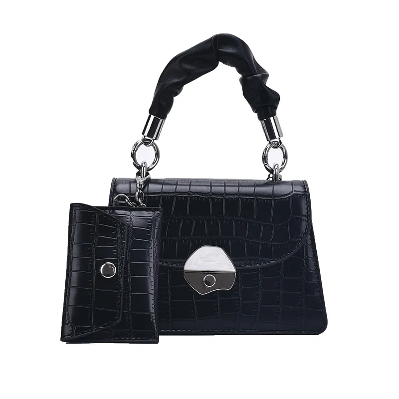 

Sac Femme 2020 Korean Style Purses And Handbags Luxury Designer Chain Shoulder Bag Fashion Crossbody Bag Leather Ladies Bag Set