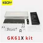 Клавиатура KBDiy SKYLOONG GK61 GK61X 60% для самостоятельной сборки, механическая клавиатура, RGB, Hot Swap, Type-C, печатная плата, разделенная игровая клавиатура