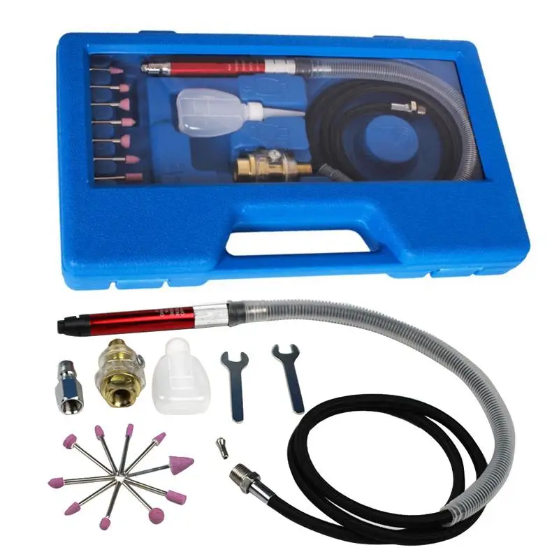 

DIY Windmill Pen Kit Pneumatic Grinding Machine Mini Windmill Grinding Pen Car Repair Tool