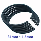 Поршневое кольцо для Mitsubishi TL23 Shindaiwa T20 TANAKA TBC210 1,5 230 232, кусторез для стриммеров, 6 шт.лот, толщина 31 мм * 240 мм