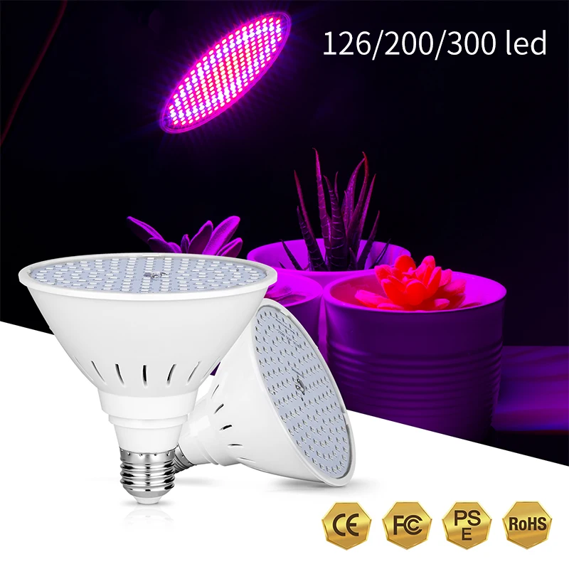 Полный спектр светодиодный светильник лампы E27 растениеводства s лампа для