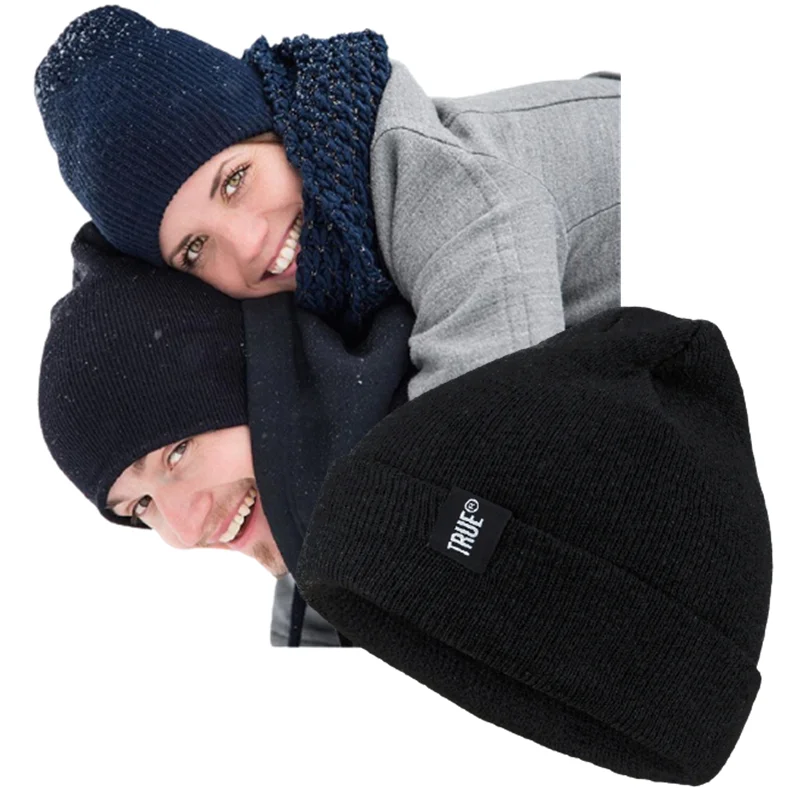

Winter Beanies Hat for Women Men Solid Woolen Thickened Knit Cap Warm Men‘s Hat Winter Bonnet Soft Skullie caps