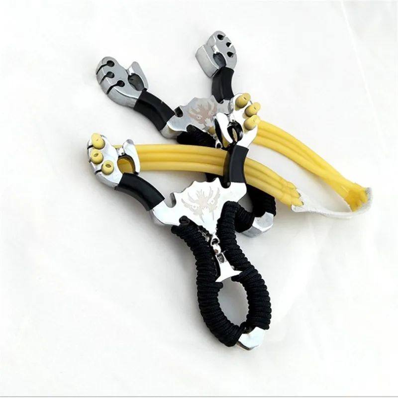 Мощная Рогатка из сплава охотничий толстый наручный браслет катапульта