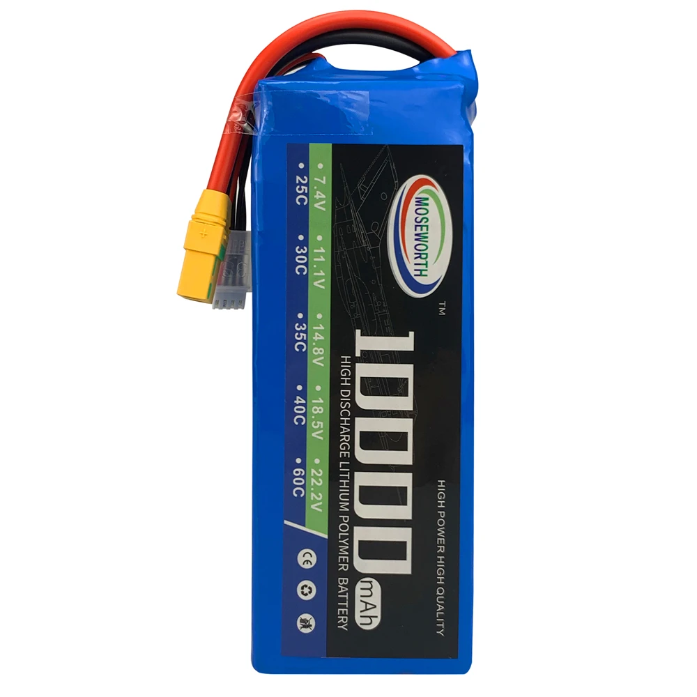 Аккумулятор LiPo 2S 3S 4S 6S 7 4 В 11 1 14 8 мАч 25C для радиоуправляемого самолета вертолета