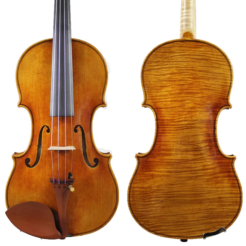 Скрипка из старой ели 60 y Guarnieri del gesu 1743 дюйма The Cannon копия скрипки! За одну штуку!