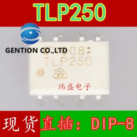 

10 шт в TLP250 светильник муфта Фотоэлектрические муфта/изолятор DIP8 tlp250h запас в 100% новый и оригинальный