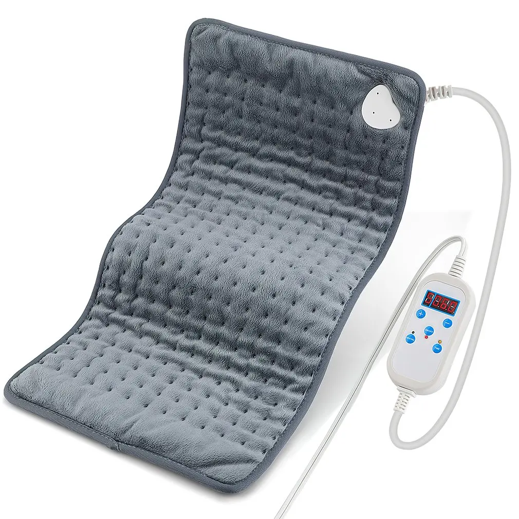 

Electric Heating Pad Micro-plush Warmer For Winter And Waist Pain Relief 3-Level Heat Controller 30X60cm