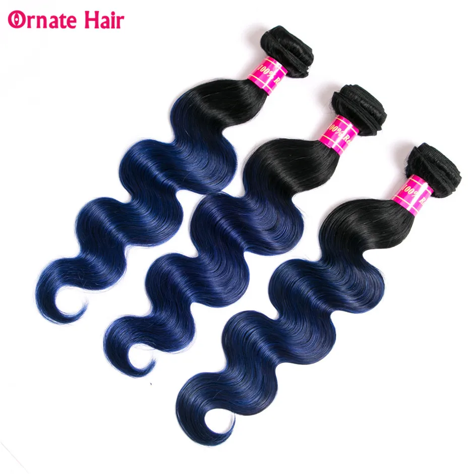 Цветные волнистые человеческие волосы с эффектом омбре пучки застежкой