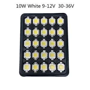 200 шт. светодиодный 10 Вт 9-12 в 30 в 900LM светодиодный чип лампы для освещения SMD белый теплый белый холодный белый синий высокая мощность 24*48 чип лампы