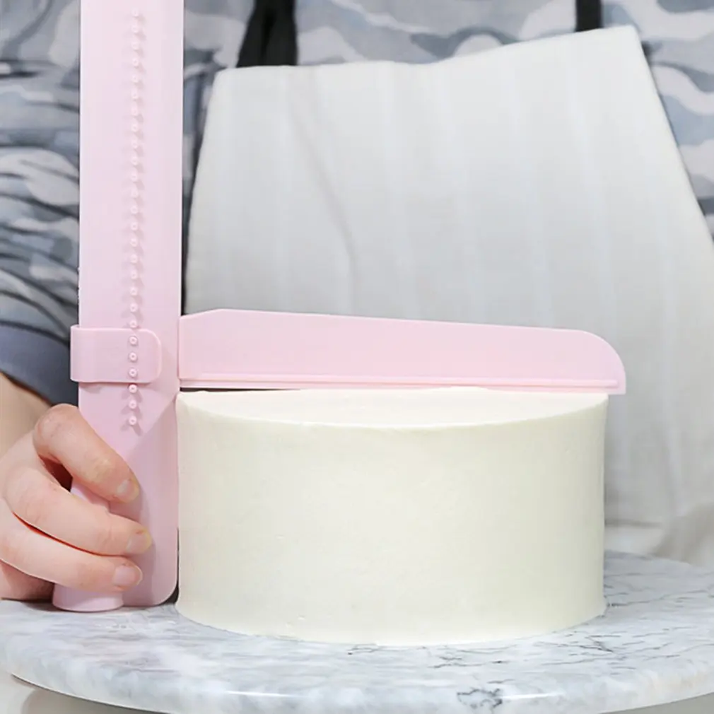 Горячий торт Стяжка с регулировкой по высоте скребок кромка гладкой DIY