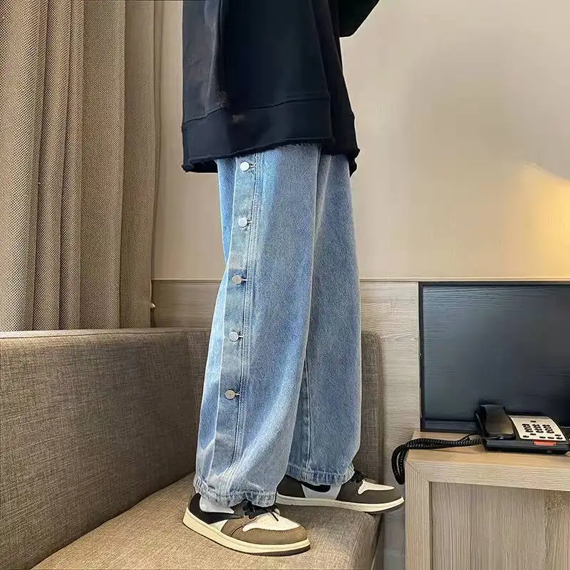 

Винтажные женские джинсы с высокой талией, Женские джинсы-бойфренды, уличная одежда, брюки-султанки, мешковатые джинсы, женские джинсовые б...