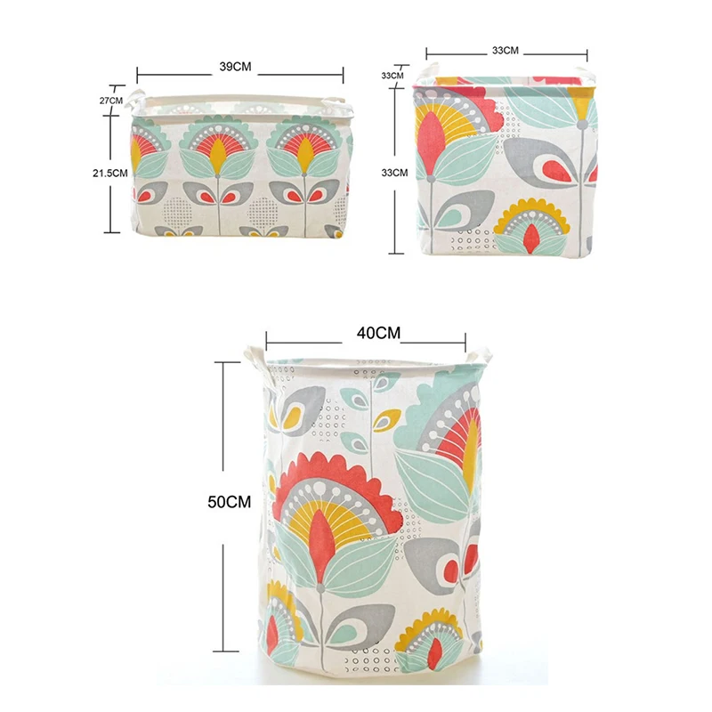 

1pc Square/round/rectangle Storage Basket for Clothes Toys Sundries Household Laundry Storage Bucket Wardrobe Organizer