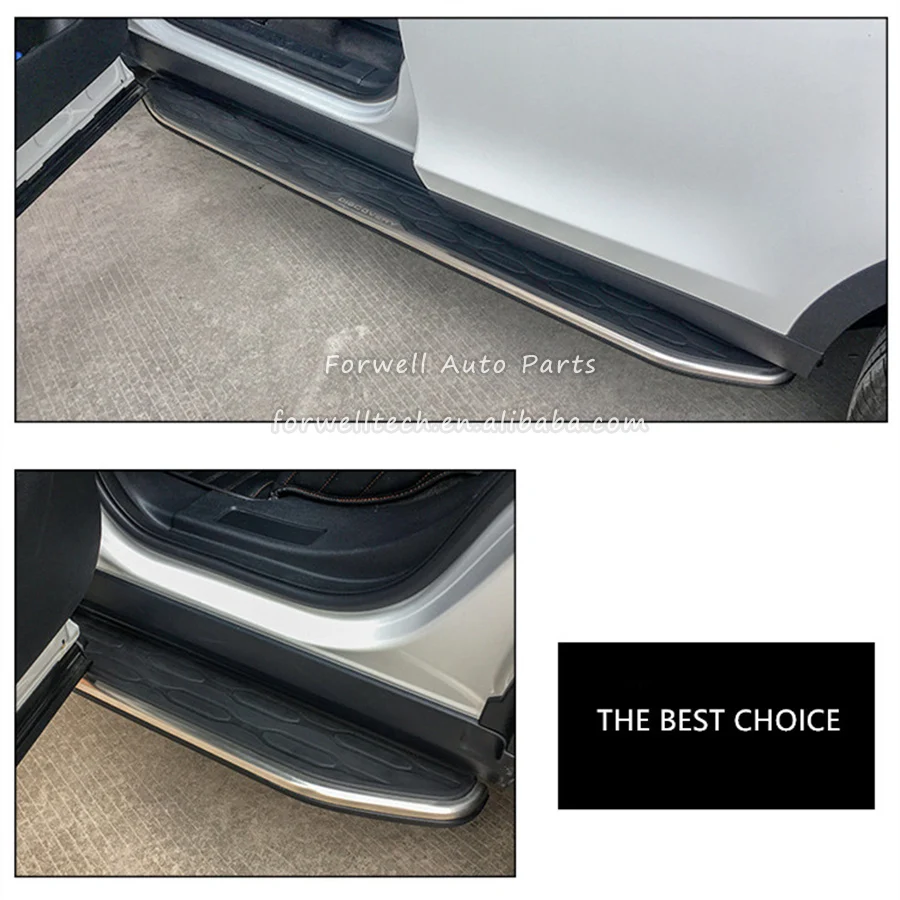

Top Quality Stainless steel and plastic material pedal for Land-Rover