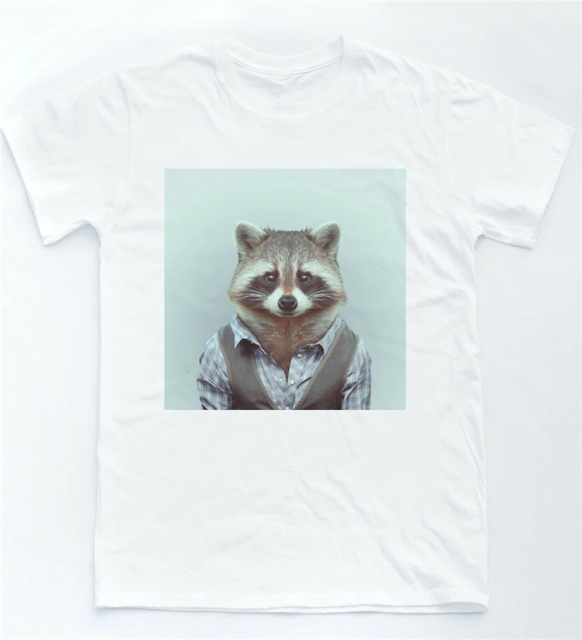 Футболка веселая милая модная футболка с изображением енота Селфи Tumblr