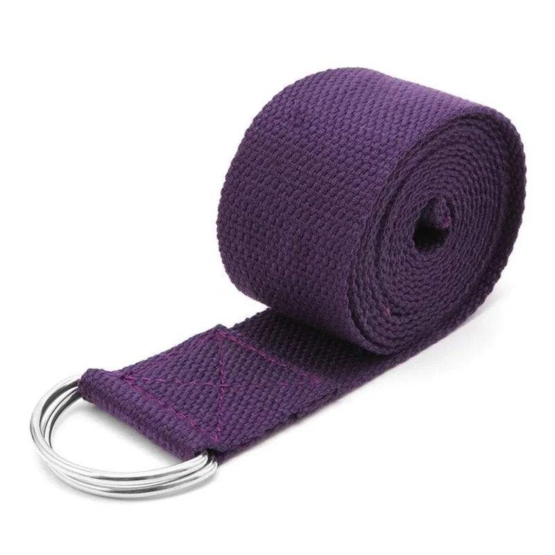 

Women Yoga Stretch Strap Multi-Colors D-Ring Belt Fitness Exercise Rope Figure Waist Leg Resistance Fitness Bands Yoga Belt