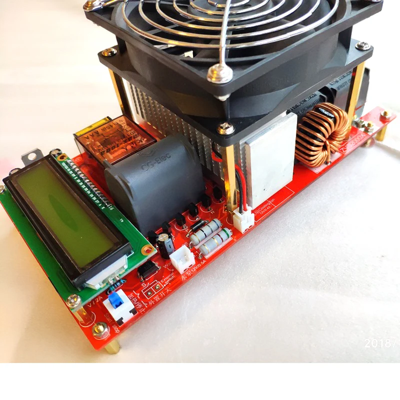 2000W ZVS High Frequency Induction Heater Module Flyback Driver Good Heat Dissipation + Coil +pump +power Adapter | Инструменты