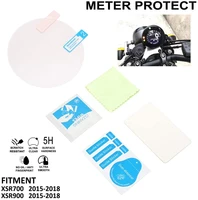 motorcycle cluster scratch protection film screen protector speedometer guards dashboard for yamaha xsr900 2016 2017