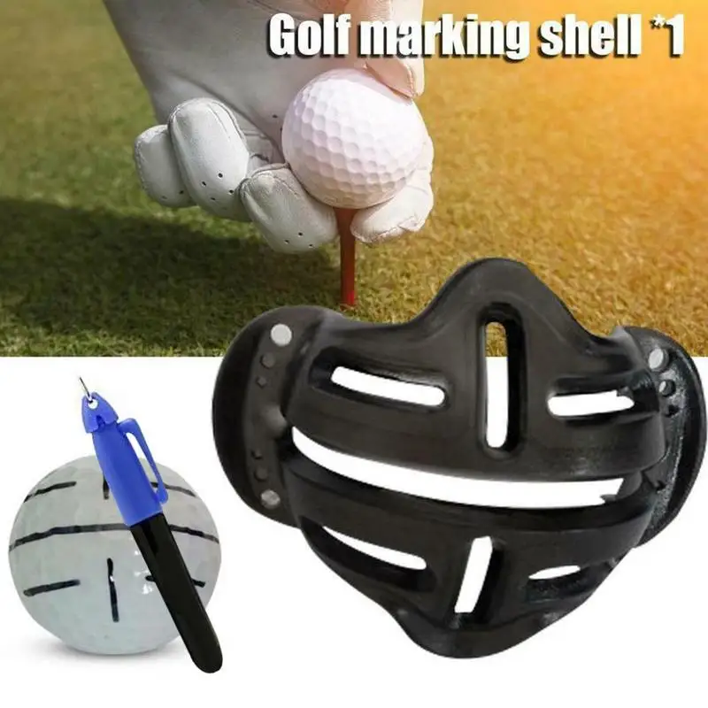 

Golf Ball Stencil Template Drawing Putting Line Marker Pen Golf Accessories Golf And Training Marker Scribe Plastic Aids D8I5