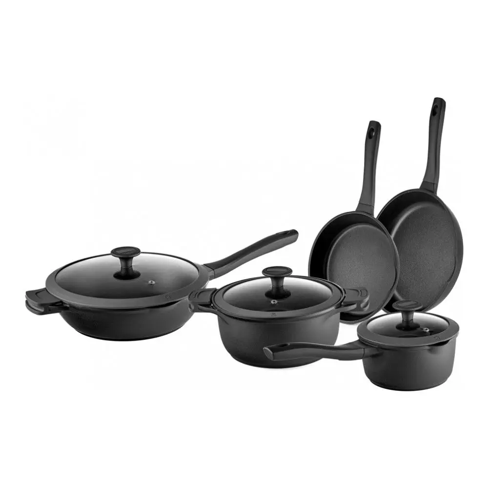 Кастрюля с крышкой Walmer Nordic 2 3л 20см черный w35122095|Кастрюли для супа и бульона| |