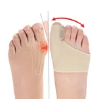 Сепаратор пальца ноги, коррекция искривления пальца стопы, корректор костного нароста, исправление большого пальца ноги, ортопедический корректор, утягивающий носок для педикюра, 2 шт 1 пара