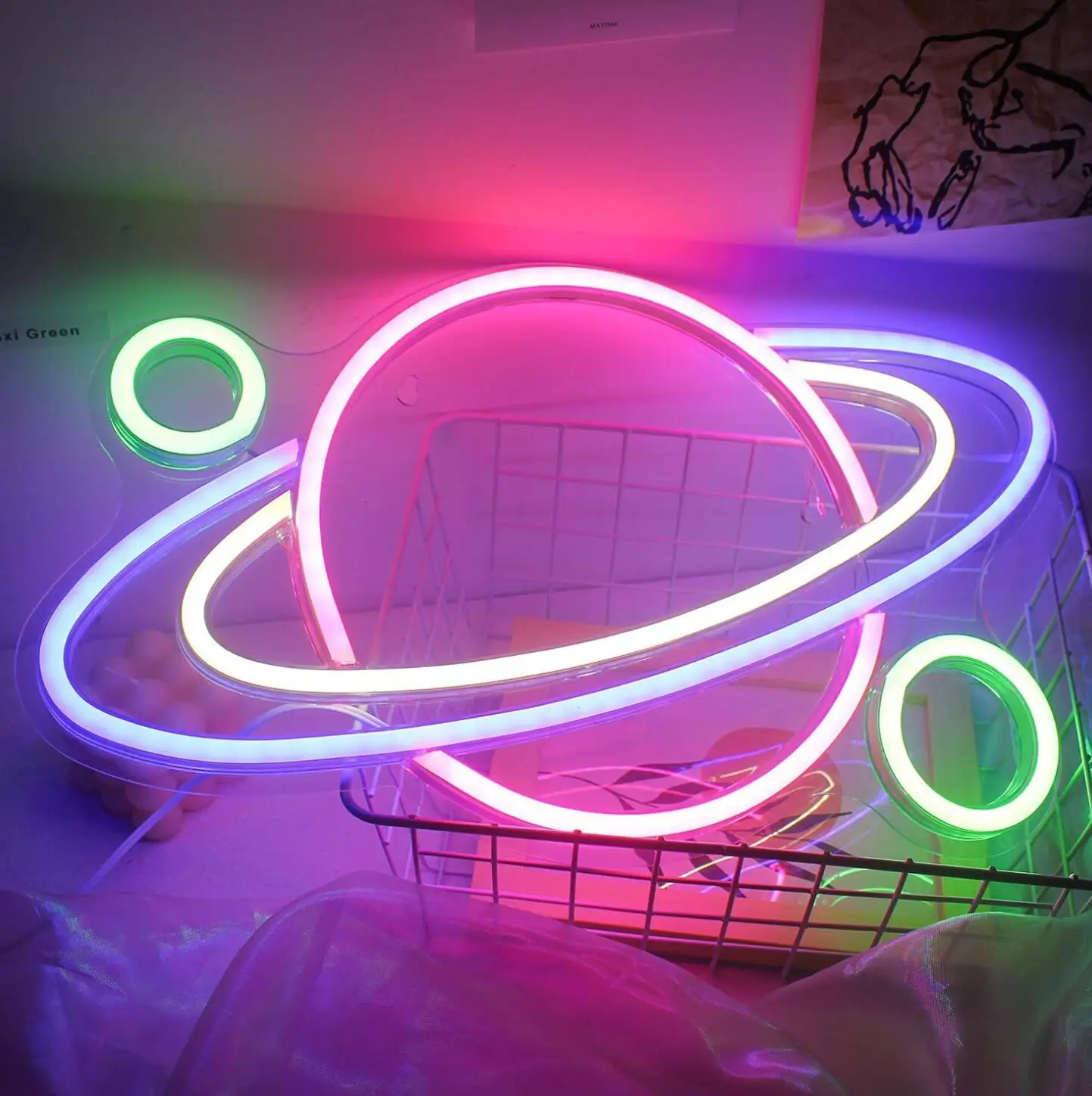 

Dcoration Light LED Nightlight Children Kids Night Lamp Lights Gifts Random Color