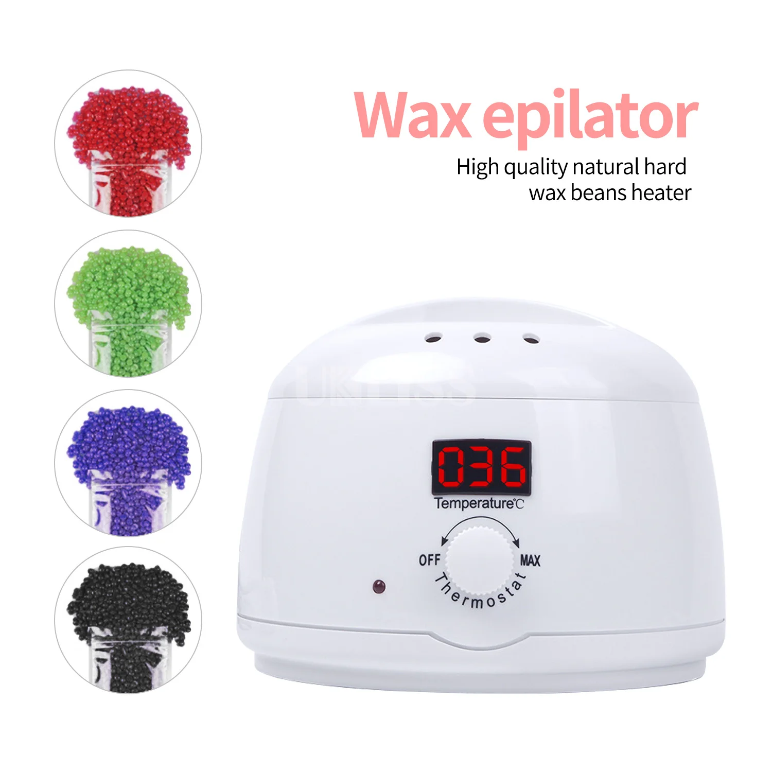 

Hot Wax Warmer Wax Epilator Shaving Wax Cartridge Wax Heater Machine Wax Dipping Pot Wax Kit LED Display Women Waxing Depilation